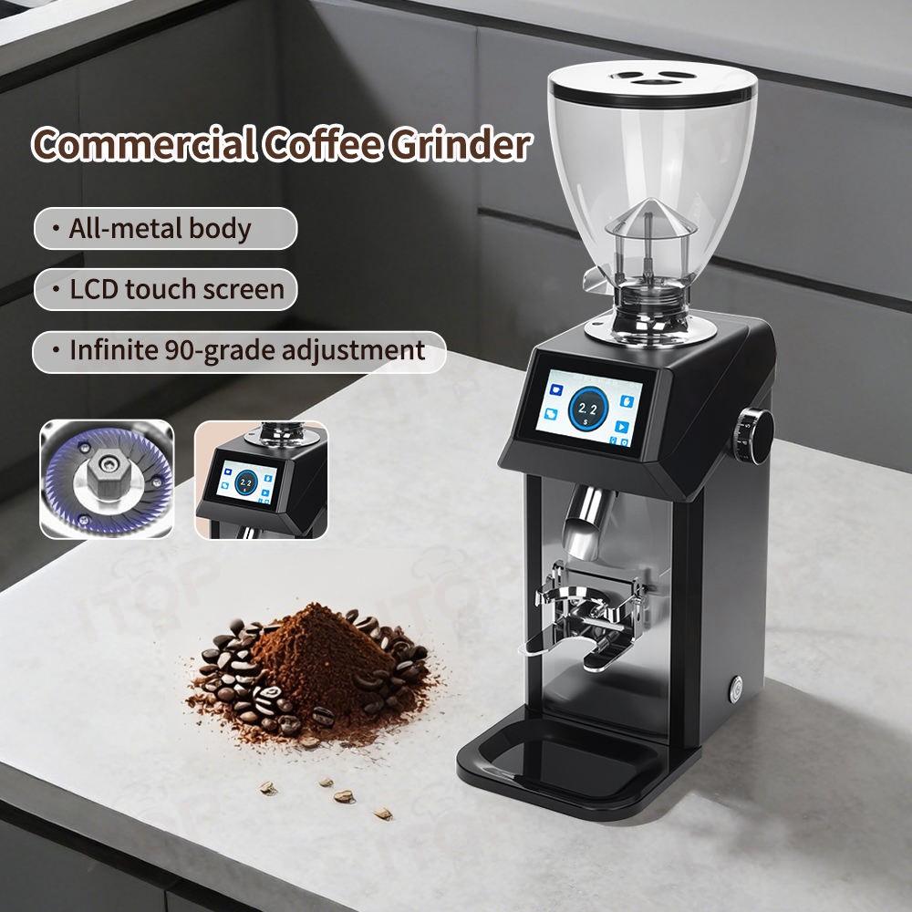 Coffee Grinder Burr Flat - ITOP Commercial 74mm Flat Burr All-metal