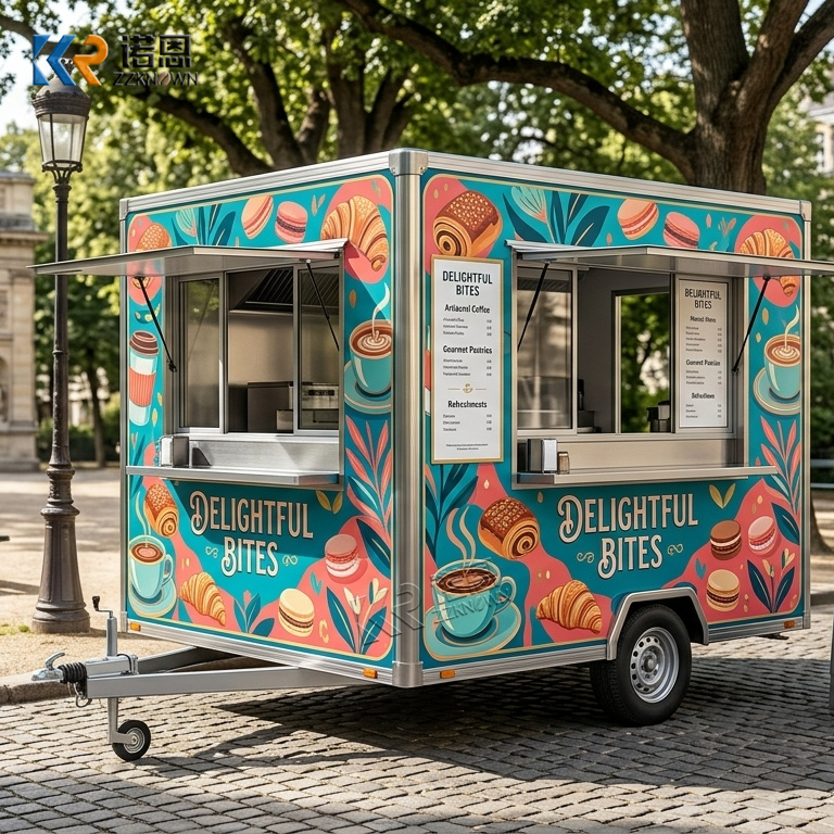 Coffee Van Equipment - Custom Size Grill Equipment Mobile Kitchen