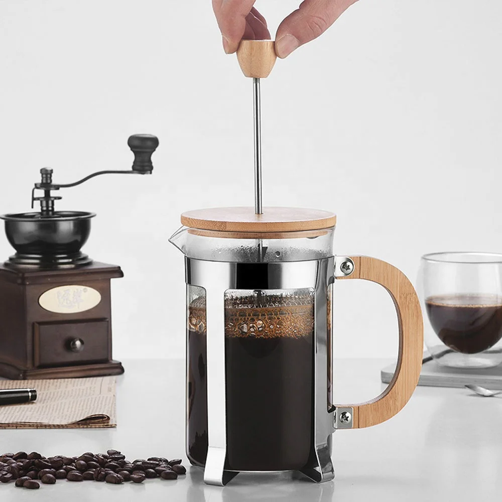 350/600ml Stainless Steel Pres - đánh giá và giá Coffee Equipment For Camping