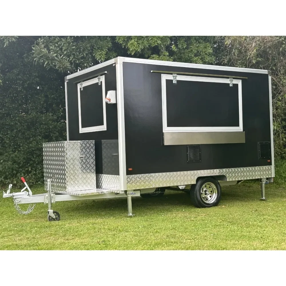 New Mobile Food Trailer with F - đánh giá và giá Coffee Van Equipment