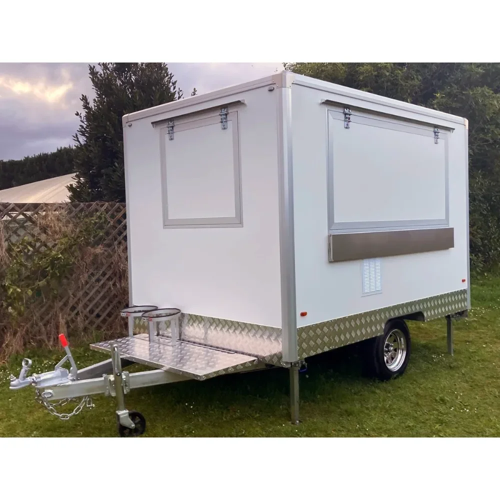 New Mobile Food Trailer with F - đánh giá và giá Coffee Van Equipment